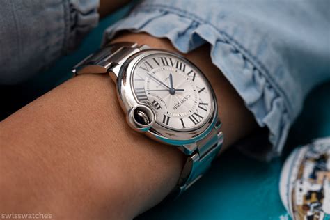 cartier ballon bleu 36mm quartz price|cartier ballon bleu blue dial.